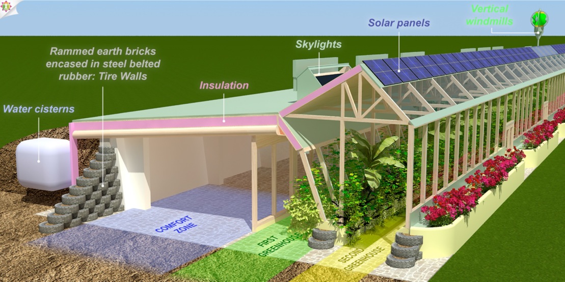 Earthship Schematic Design